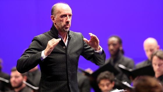 Hervé Niquet et son ensemble Le Concert Spirituel ©Maxppp - Jean-François SOUCHET