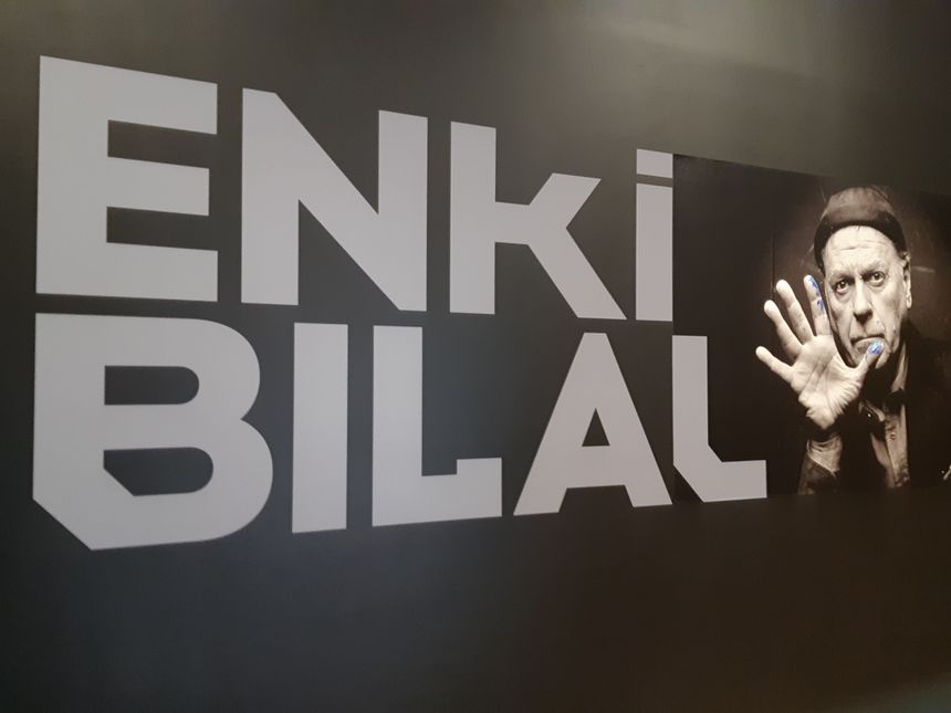 Dans l'exposition consacrée à Enki Bilal à Landerneau
