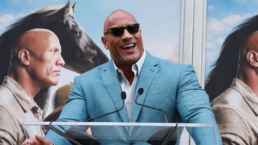 Dwayne Jonhson à Hollywood en 2019 (Leon Bennett)