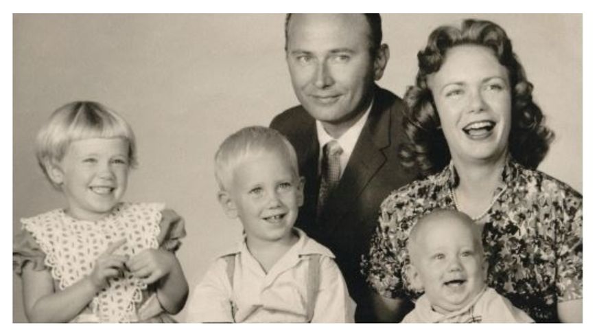Camilla Wicks et sa famille