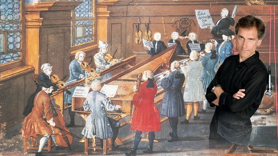 Concert baroque : gouache anonyme (18e S.) Nuremberg Art Museum © De Agostini / Getty | Philippe Venturini © Christophe Abramowitz / RF