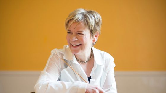 La chef d'orchestre américaine Marin Alsop - Adriane White