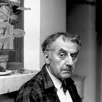 Man Ray (1890 - 1976) en 1963.