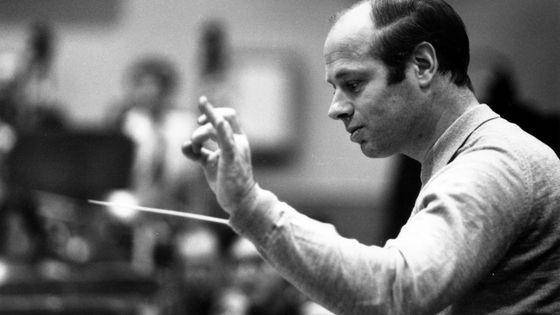 Le chef d'orchestre néerlandais Bernard Haitink photographié lors d'un concert en novembre 1966 ©Getty - Erich Auerbach