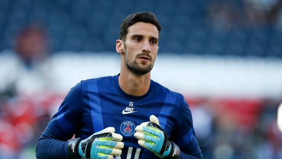 Sergio Rico à l'occasion d'une rencontre PSG - Strasbourg (saison 2019-20)