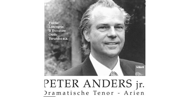 Pochette du disque de Peter Anders, Dramatische tenor-Arien