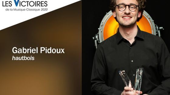 Gabriel Pidoux (Révélation soliste intrumental : hautbois) - 27e édition des Victoires de la Musique Classique à l'Arsenal à Metz le 21 Février 2020 - Pierre Perusseau / Bestimage