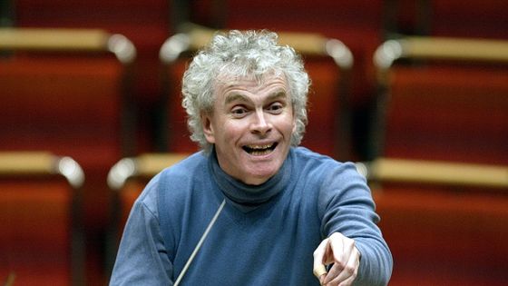 Sir Simon Rattle, chef d’orchestre ©Getty - Brill/ullstein bild