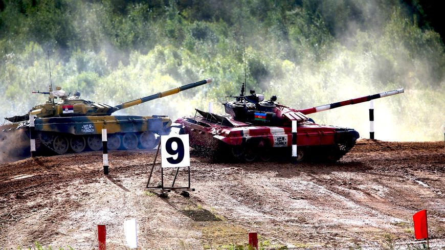 Parallèlement au salon international de l’armement en Russie, les Olympiades militaires qui s'achèvent permettent de faire la démonstration du savoir-faire russe.