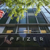 Siège de Pfizer à New-York