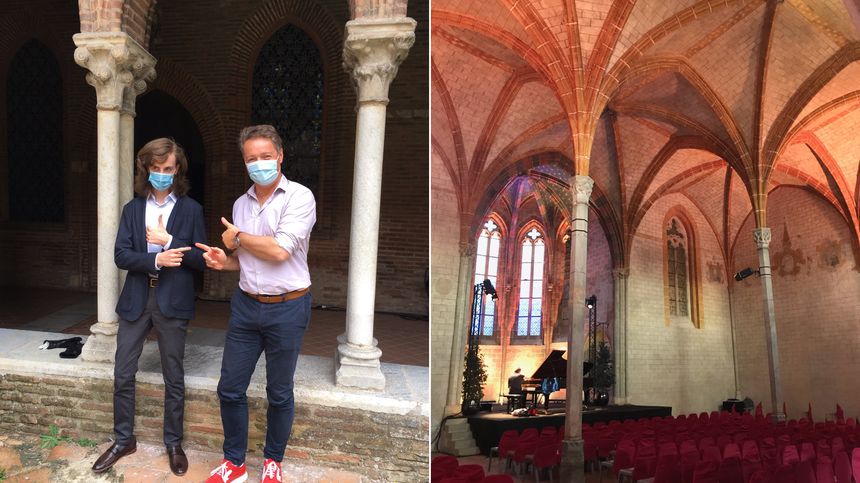 Yoav Levanon, Benjamin François, le Cloître des Jacobins (Toulouse), ©Benjamin François