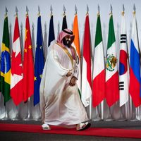 28 juin 2019, Osaka, Japon - Mohammed ben Salmane, prince héritier et vice-Premier ministre d'Arabie saoudite depuis 2017, participe à un sommet du G20