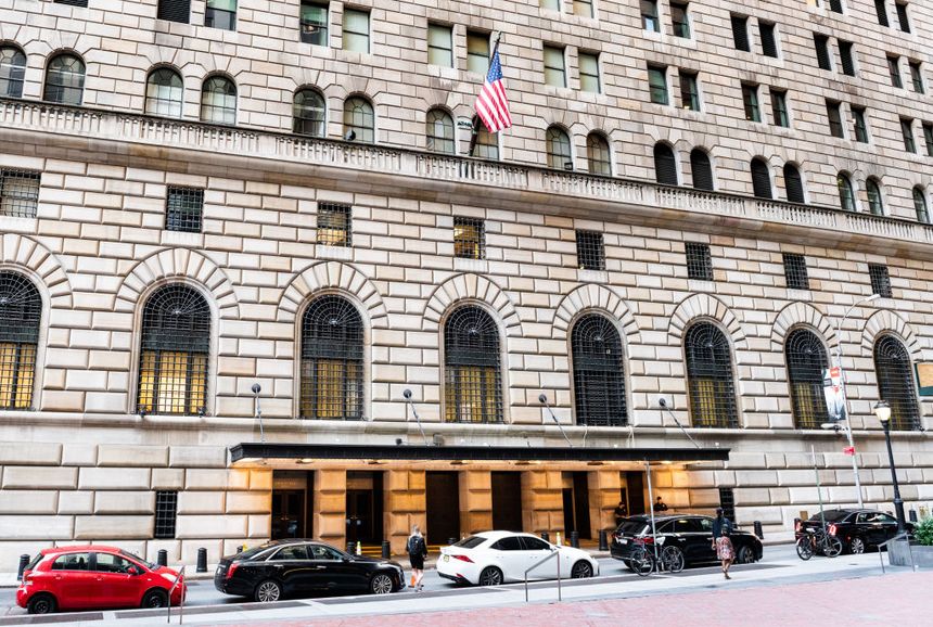 Siège de la Réserve fédérale de New York, le 19 juillet 2018.