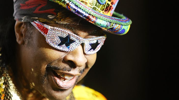 Bootsy Collins à Hollywood en 2013 (Michael Tran/FilmMagic)