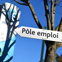L'agence Pôle Emploi de Montpellier, le 3 janvier 2019.