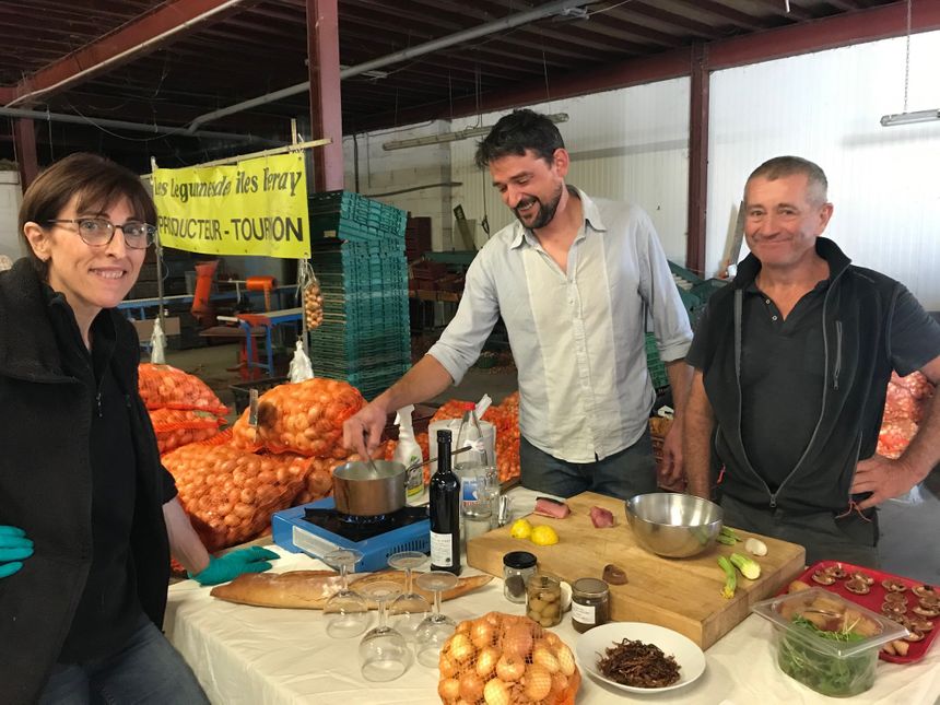 Sylvie, Boris Audot et Frédéric Martin