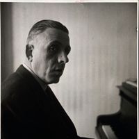 Portrait de Francis Poulenc