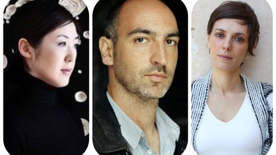 Les compositeurs Noriko Baba, Colin Roche, Francesca Verunelli - Kyoko Nagashima / Julien Bourgois / Francesca Verunelli