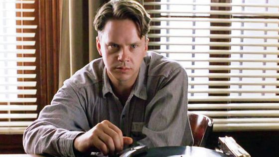 Tim Robbins dans le rôle de Andy Dufresne, dans Les Evadés de Frank Darabont ©AFP - CASTLE ROCK ENTERTAINMENT / COLLECTION CHRISTOPHEL VIA AFP