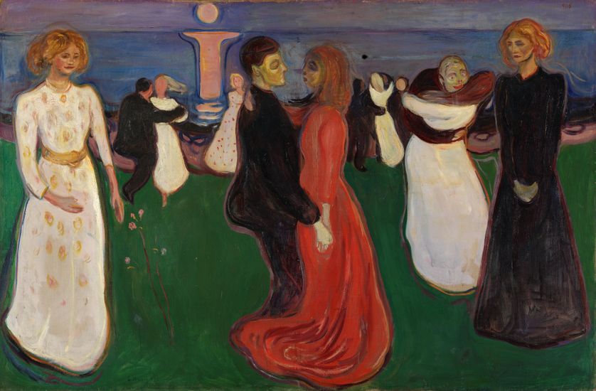 Edvard Munch La Danse De La Vie 1899 Ep 20 Des Åuvres A Voir Au Moins Une Fois Dans Sa Vie