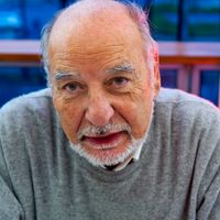 L'écrivain, poète et peintre marocain Tahar Ben Jelloun, ici à l'occasion de l'évènement « Radio-France fête le livre », à Paris le 26/11/2016