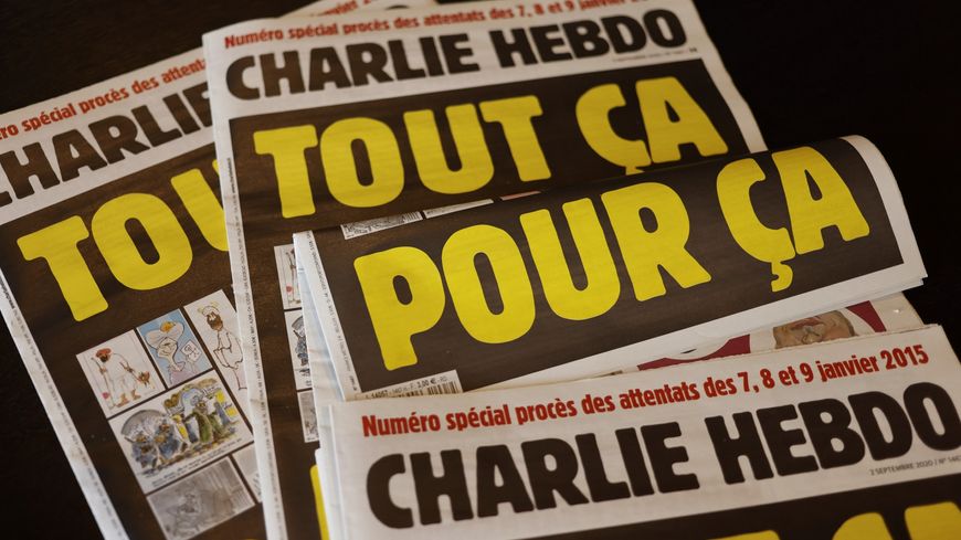 La Une de Charlie Hebdo, du 2 septembre 2020 - FRANCE - ATTACKS - TRIAL - MEDIA