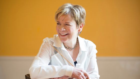 La chef d'orchestre américaine Marin Alsop - Adriane White