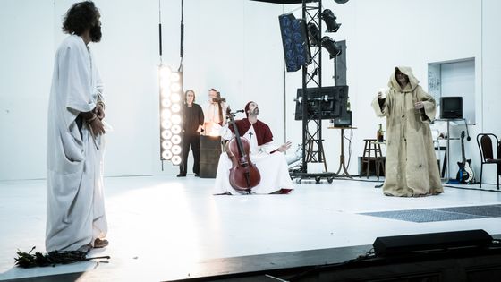 Arthur Igual, Sylvain Creuzevault, Vladislav Galard, Sava Lolov - Simon Gosselin