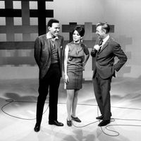 En 1967, Tammi Terrell et Marvin Gaye sur un plateau de télévision