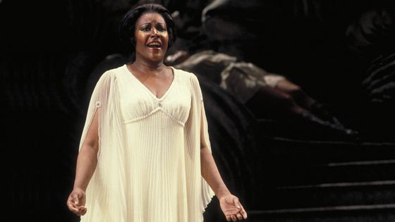 La soprano Christiane Eda-Pierre à l'Opéra de San Francisco en 1977 ©Getty - Ron Scherl / Redferns