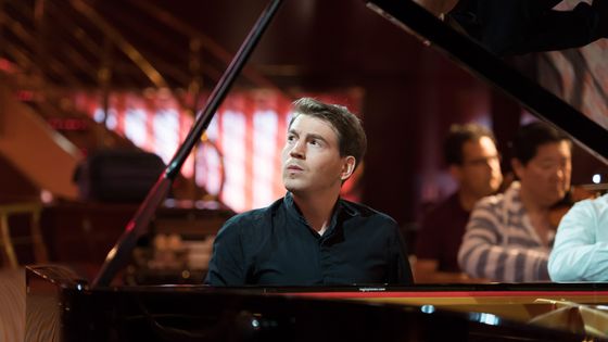 Le pianiste Nathanael Gouin