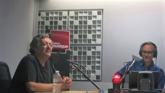 France Musique, studio 361... Jean-Yves Clément & Philippe Venturini (g. à d.) ©Radio France - Annick Haumier / RF