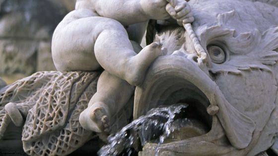 Fontaine de Neptune, détail (Rome, Italie) ©Getty