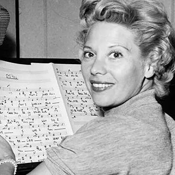 Dinah Shore (1916-1994) Actrice et chanteuse très populaire. 1956-1963 anima le célèbre show musical à la tv américaine "The Dinah Shore Chevy Show"