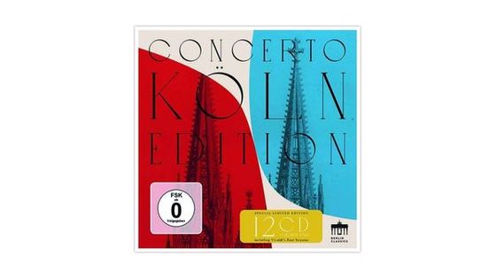 Concerto Köln édition, un coffret 12 CDs paru chez Berlin Classics à l'occasion du 35e anniversaire de l'ensemble