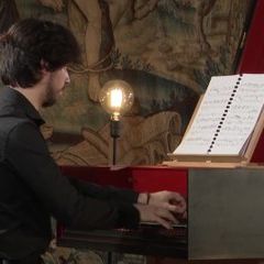 Scarlatti : Sonate pour clavecin en Si bémol Majeur K 66 L 496 (Allegro), par Cristiano Gaudio - #Scarlatti555