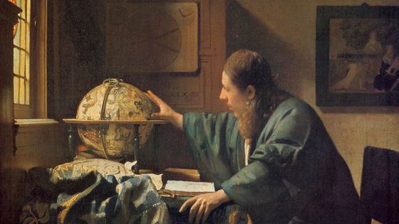 L'astronome, peint par Johannes Vermeer vers 1668 - Johannes Vermeer