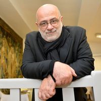 Portrait de Jean-François Colosimo, historien des religions, essayiste et directeur des éditions du Cerf, auteur de "La Religion française" (Cerf).