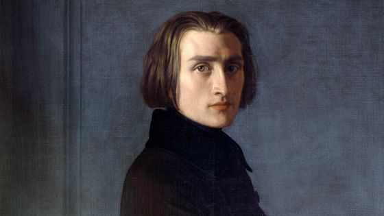 Portrait de Franz Liszt (1811-1886), par Henri Lehmann. Musée Carnavalet, Paris ©Getty - Photo by Leemage/Corbis via Getty Images