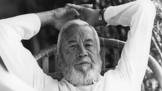 Portrait de John Huston en 1982 au Mexique ©Radio France - Jacky COOLEN/Gamma-Rapho
