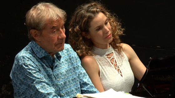 Gabriel Tacchino et Emmanuelle Stéphan ©Radio France