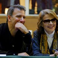 Jonathan Nossiter et Charlotte Rampling, ici en 2004.