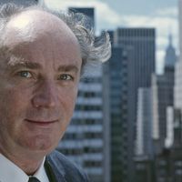 Rafael Kubelik, chef d'orchestre et compositeur, à Manhattan en juillet 1973