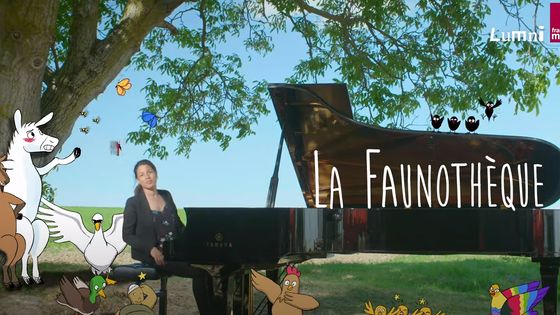 Célimène Daudet présente la nouvelle série pédagogique "La Faunothèque" ©Radio France