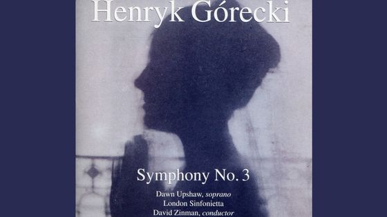 Henryk Gorecki, Symphonie n° 3. Dawn Upshaw, soprano, London Sinfonietta, David Zinman, direction - Elektra