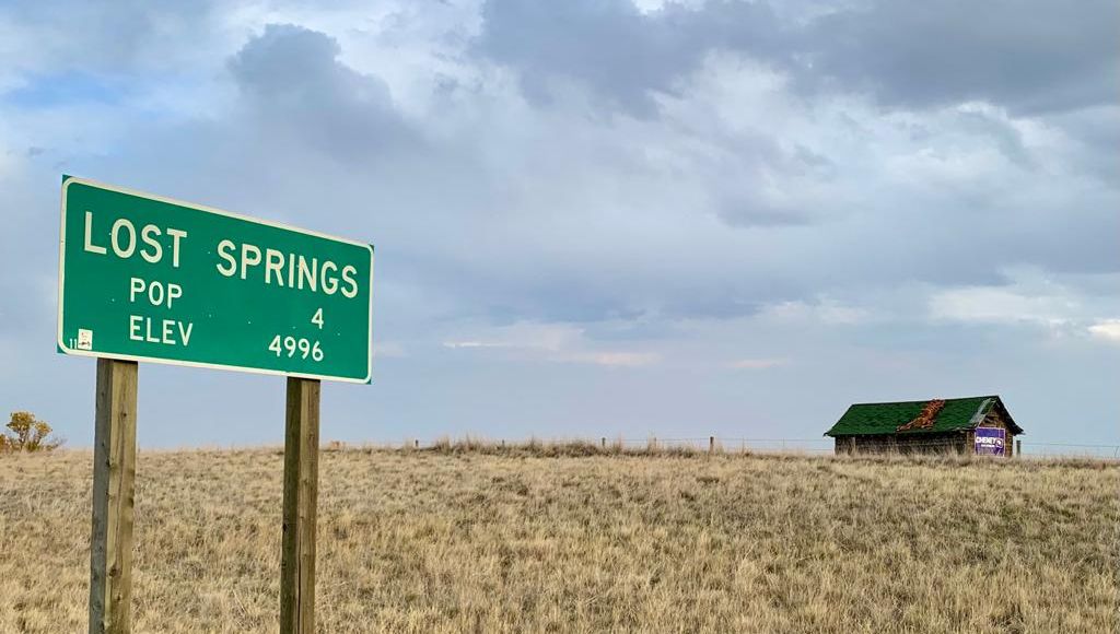 Lost Springs, 4 habitants, dans le Wyoming