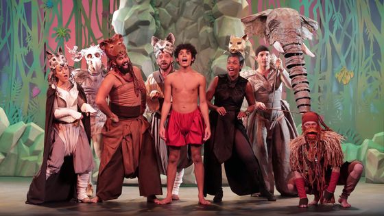Les chanteurs et chanteuses du Livre de la jungle au Théâtre des Variétés - Guillaume Andreu