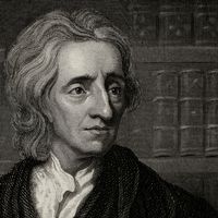 Portrait de John Locke, philosphe anglais (1632-1704)