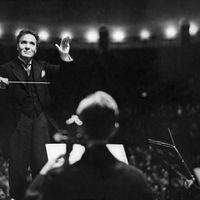 Le chef d'orchestre allemand Bruno Walter photographié pour Vanity Fair en 1932