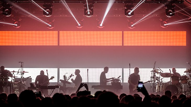 Massive Attack en 2016 à Munich (Stefan M. Prager/Redferns)